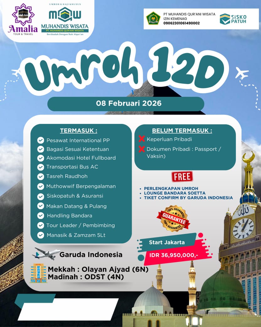 UMROH 12 D